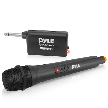 Système d'adaptateur de microphone sans fil VHF 