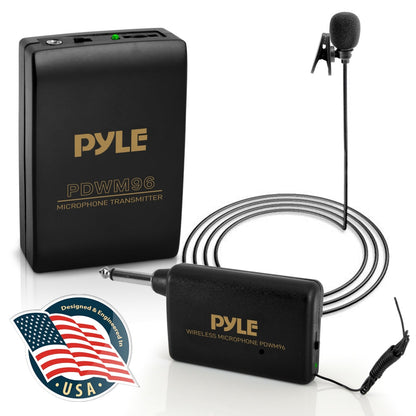 product image number 1 for Pyle Wireless Lavalier Microphone System