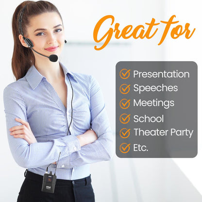 Microphone sans fil UHF universel 