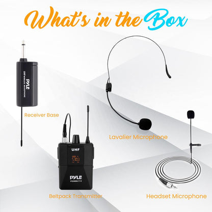 Microphone sans fil UHF universel 