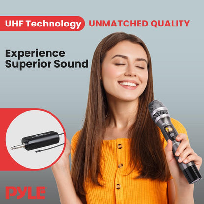 product image number 4 for Pyle Universal Uhf Wireless Microphone