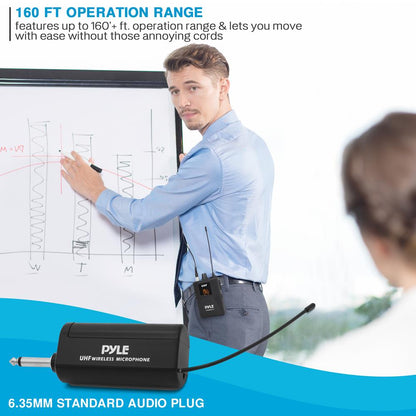 Microphone sans fil UHF universel 