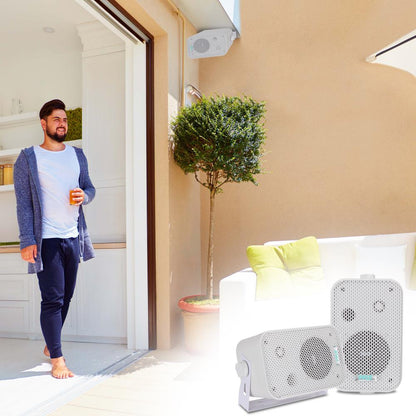 product image number 7 for Pyle 3.5'' Indoor/Outdoor Wall Mount Speakers