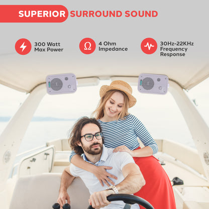 Haut-parleurs muraux d'intérieur/extérieur 3,5'' 