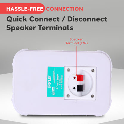 Haut-parleurs muraux d'intérieur/extérieur 3,5'' 