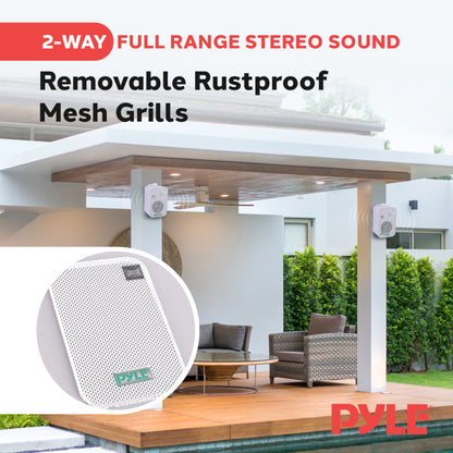 Haut-parleurs muraux d'intérieur/extérieur 3,5'' 