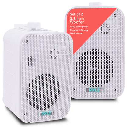 Haut-parleurs muraux d'intérieur/extérieur 3,5'' 