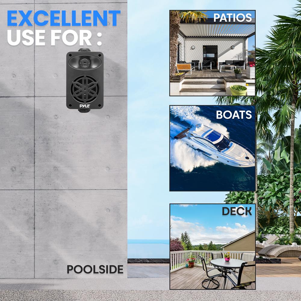 product image number 7 for Pyle 2-Way Indoor/Outdoor Speaker System
