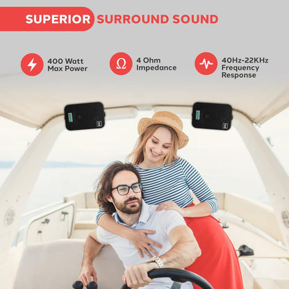 5.25" Indoor/Outdoor Wall Mount Speakers