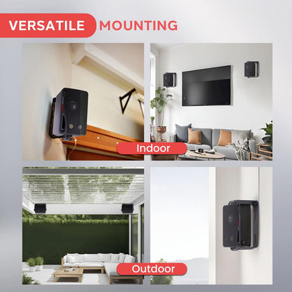 Outdoor Waterproof Bluetooth Speakers - 200W 3-Way System, Weatherproof