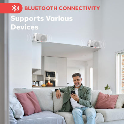 3.5'' Indoor/Outdoor Wall Mount Speakers