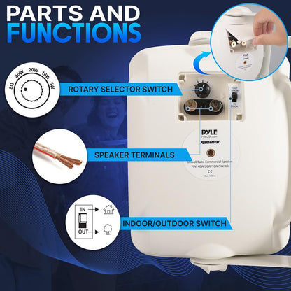 product image number 2 for Pyle On Wall/Patio Commercial Speaker