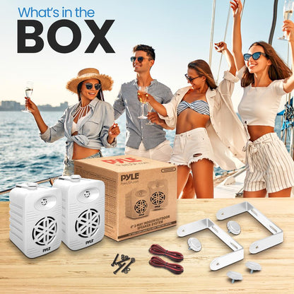 Système d'enceintes intérieur/extérieur à 2 voies 