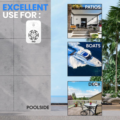 Système d'enceintes intérieur/extérieur à 2 voies 