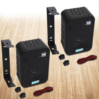 2-Way Speaker System 500W Waterproof Aluminum Woofer