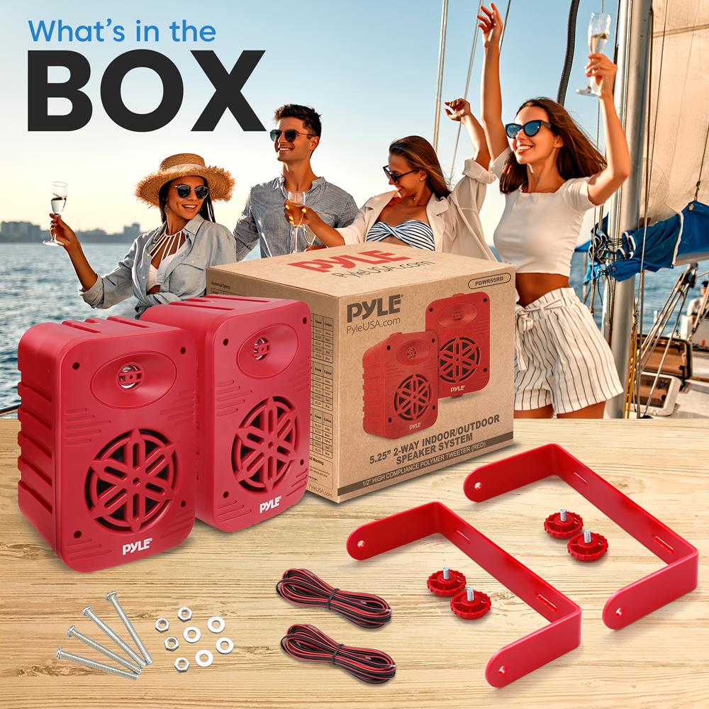 product image number 2 for Pyle 2-Way Indoor/Outdoor Speaker System