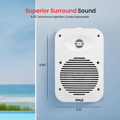 2-Way Indoor/Outdoor Speaker System