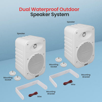 2-Way Indoor/Outdoor Speaker System