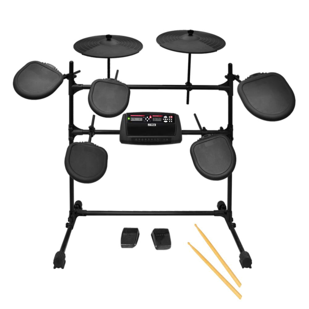 product image number 2 for Pyle Electric Thunder Drum Kit With Mp3 Recor