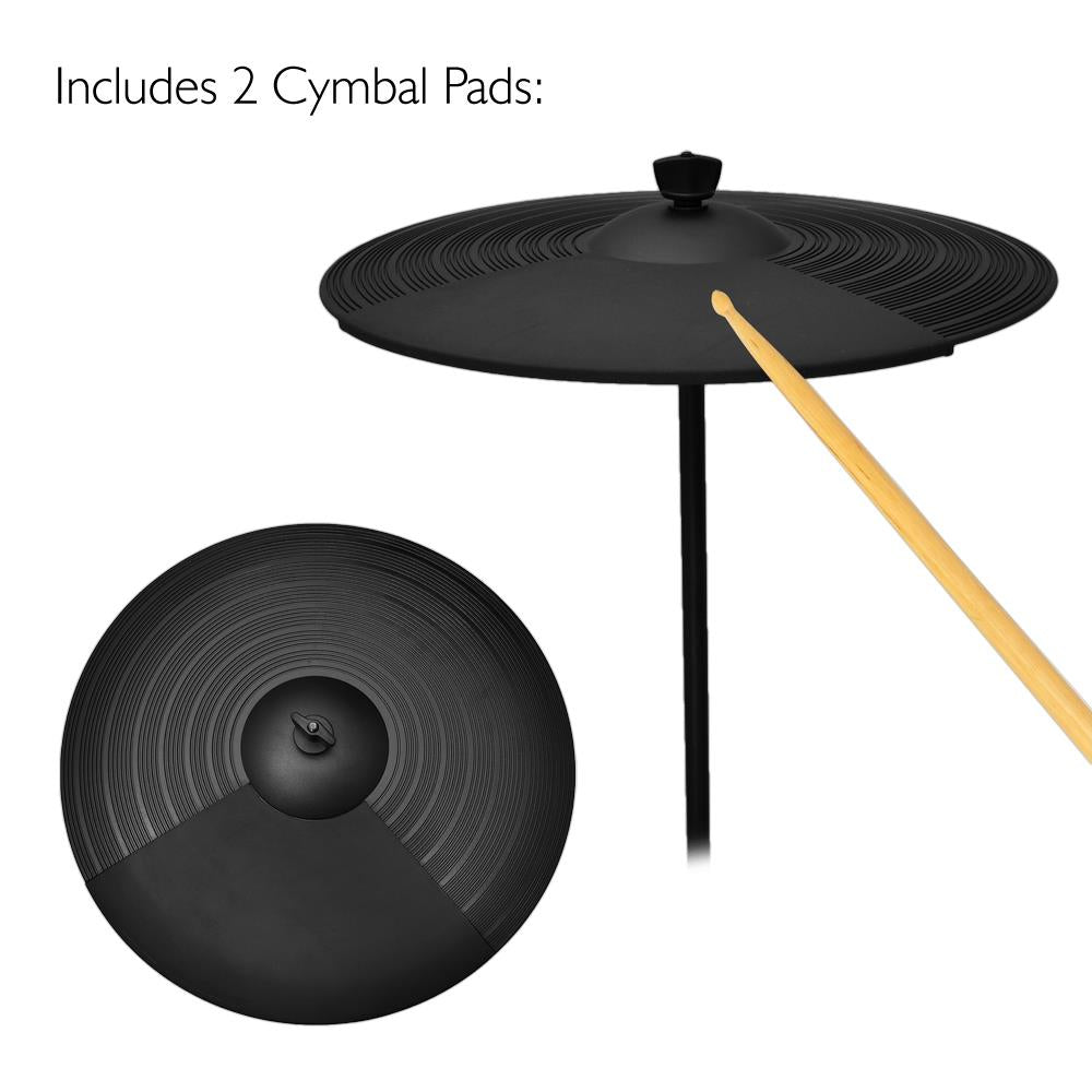 product image number 4 for Pyle Electric Thunder Drum Kit With Mp3 Recor