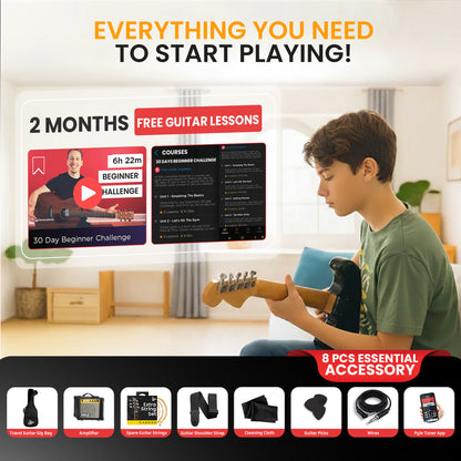 Kit de guitare électrique 