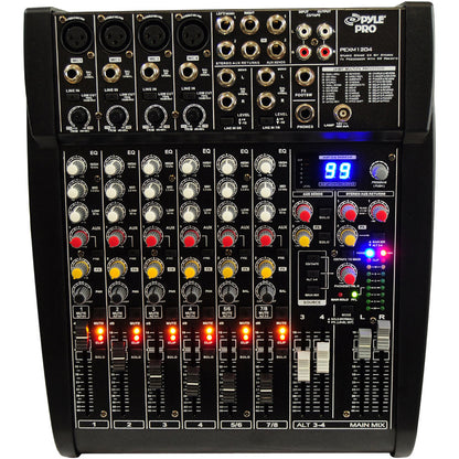 product image number 3 for Pyle 12-Ch. Stereo Mixer With Fx Processor