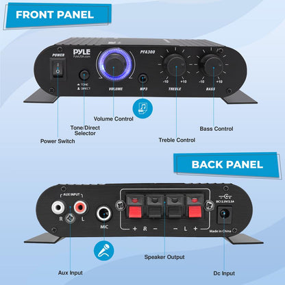 Class T Hi-Fi Stereo Amplifier