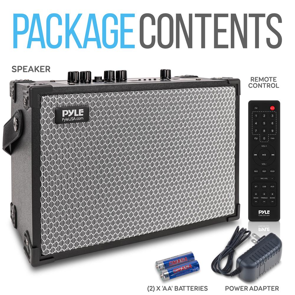 product image number 8 for Pyle 5.25” Portable Wireless Bt Streaming Spe