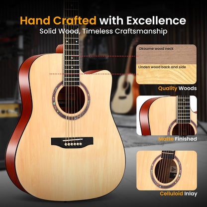 Kit de guitare acoustique 