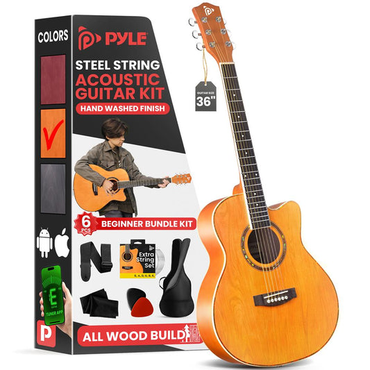 Guitare acoustique à cordes d'acier 3/4 de taille K 