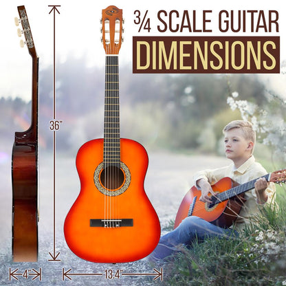Classical Style 3/4 Scale Guitar Kit
