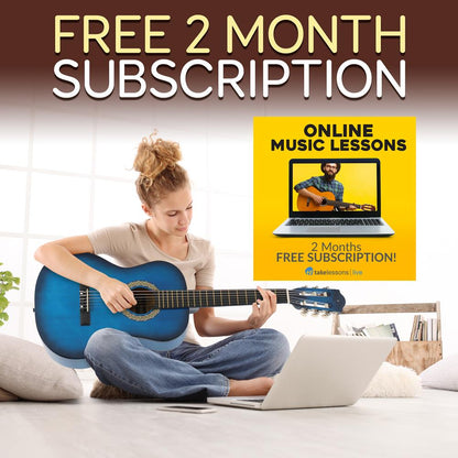 product image number 7 for Pyle Classical Style 3/4 Scale Guitar Kit