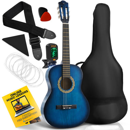 product image number 1 for Pyle Classical Style 3/4 Scale Guitar Kit