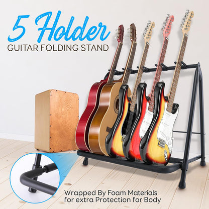 Foldable Multi-Guitar Stand