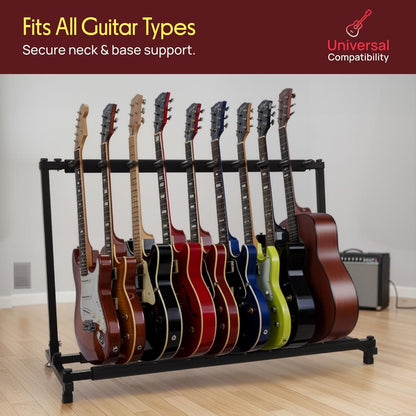 Foldable Multi-Guitar Stand
