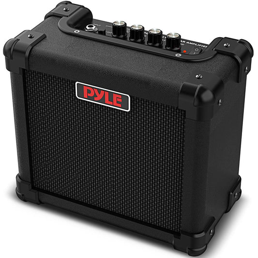 Ampli guitare portable 10W haut-parleur haute définition construction légère en bois 