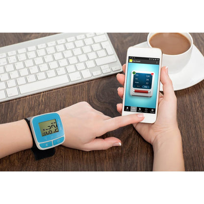product image number 5 for Pyle Bluetooth Wrist Blood Pressure Monitor