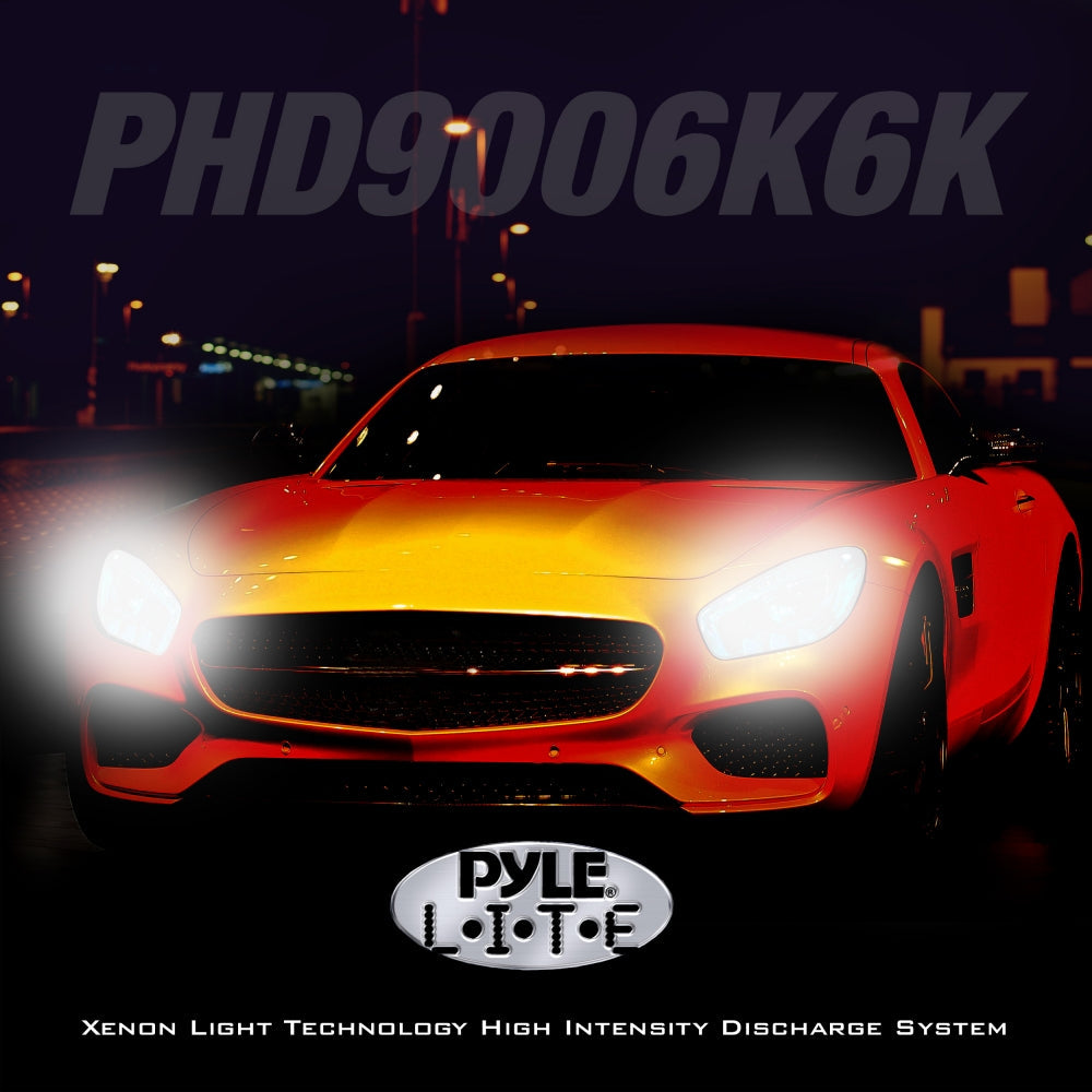 product image number 7 for Pyle 6,000K Single Beam 9006 Hid Xenon Drivin