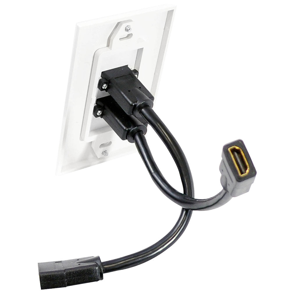 product image number 2 for Pyle 2-Port Hdmi Wallplate