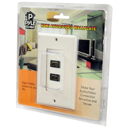 product image number 3 for Pyle 2-Port Hdmi Wallplate