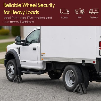 Solid Rubber Wheel Chock