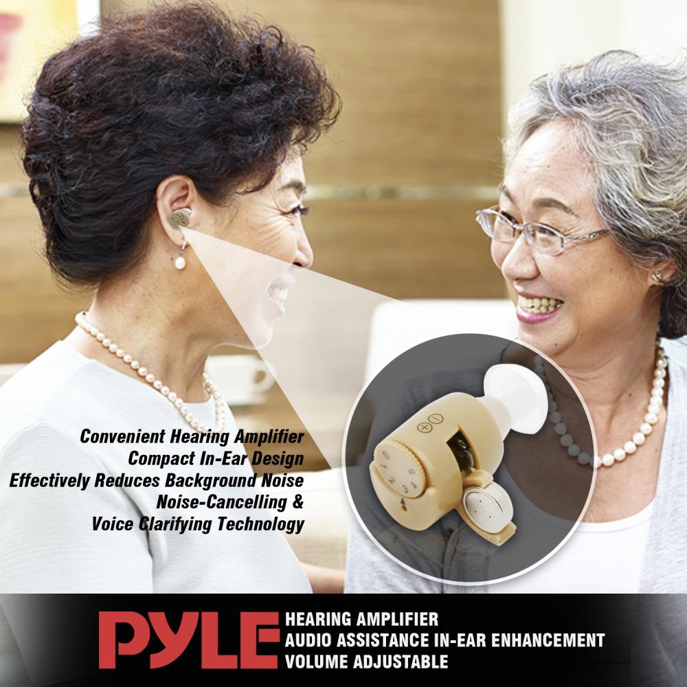 product image number 6 for Pyle Hearing Impaired In-Ear Audio Amplifier