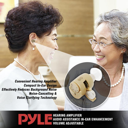 product image number 6 for Pyle Hearing Impaired In-Ear Audio Amplifier