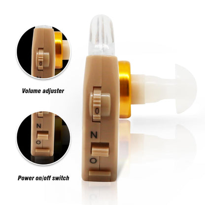 product image number 5 for Pyle Hearing Impaired In-Ear Audio Amplifier