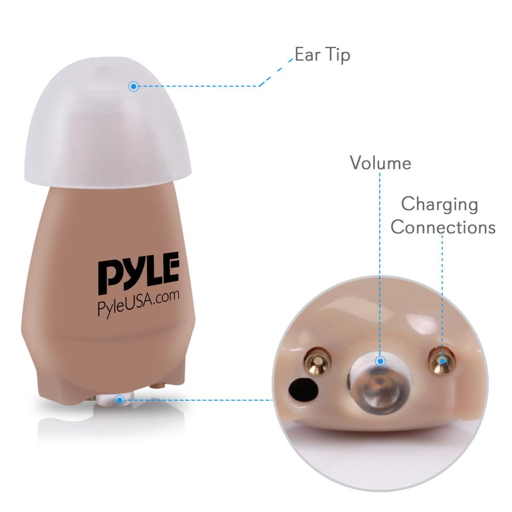 product image number 2 for Pyle Mini In-Ear Hearing Amplifier