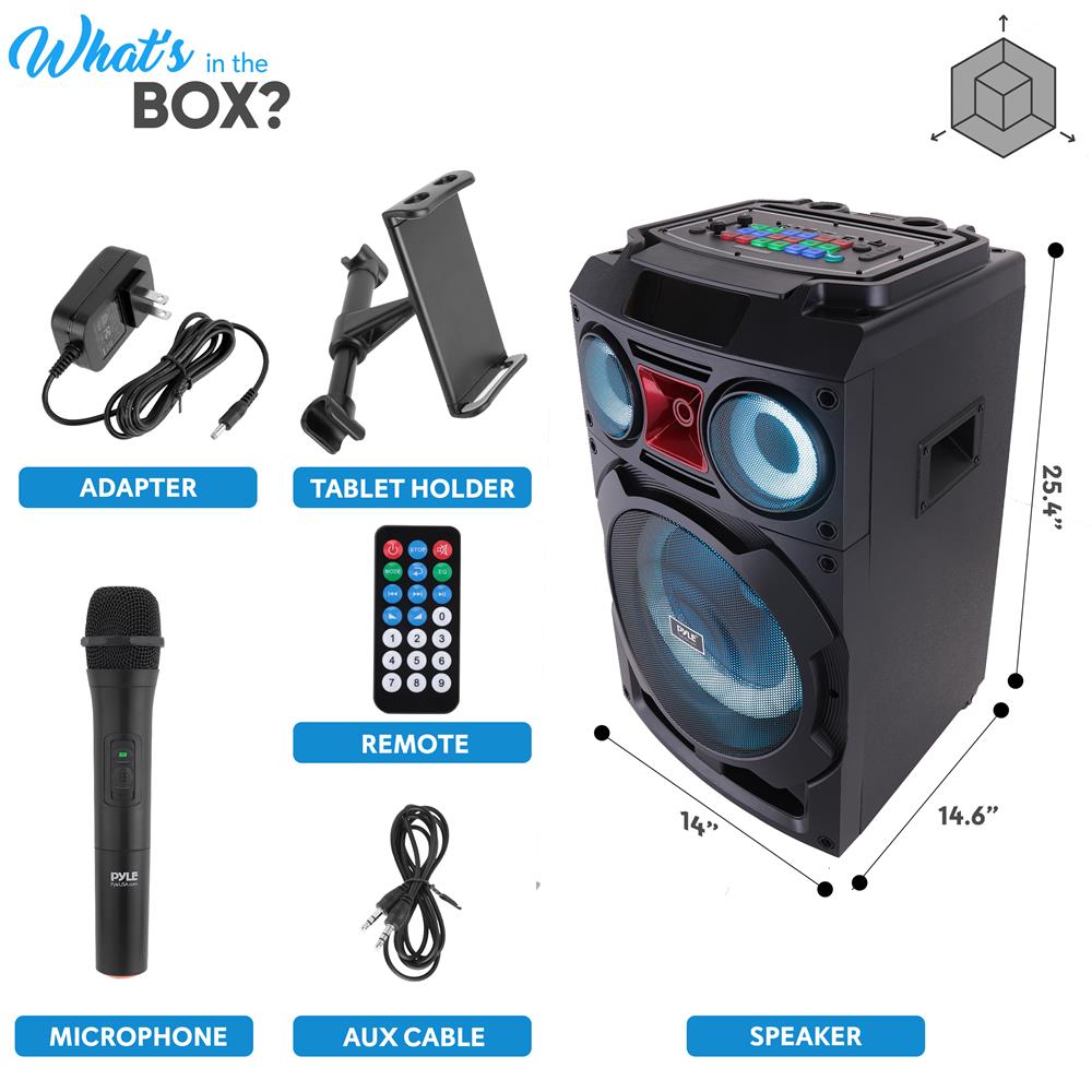 product image number 7 for Pyle Wireless Streaming Pa Speaker System