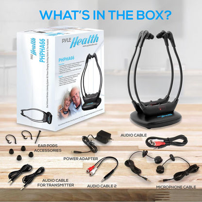 product image number 7 for Pyle Hearing Impaired Wireless Headsets