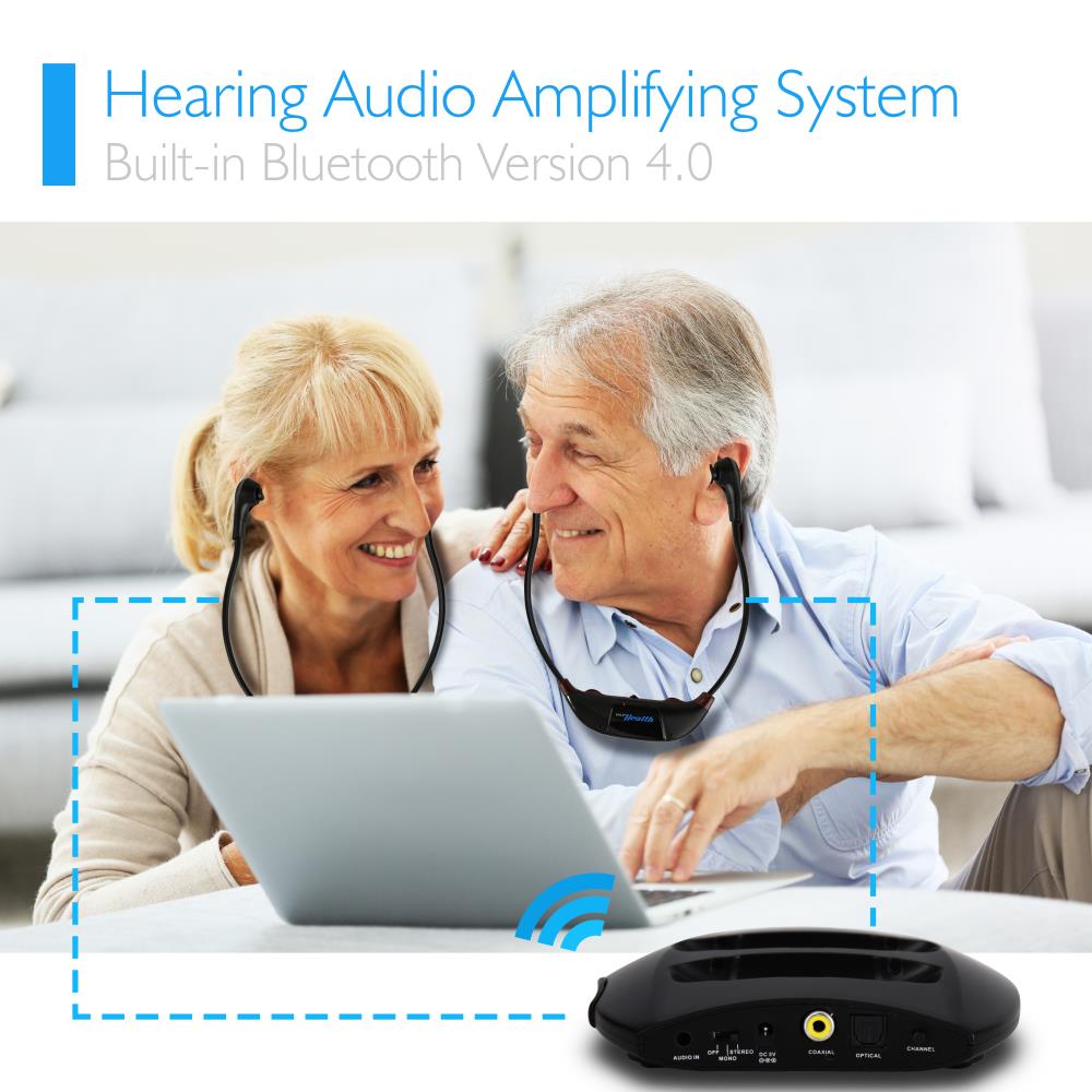 product image number 2 for Pyle Dual Hearing Amplifier Headsets