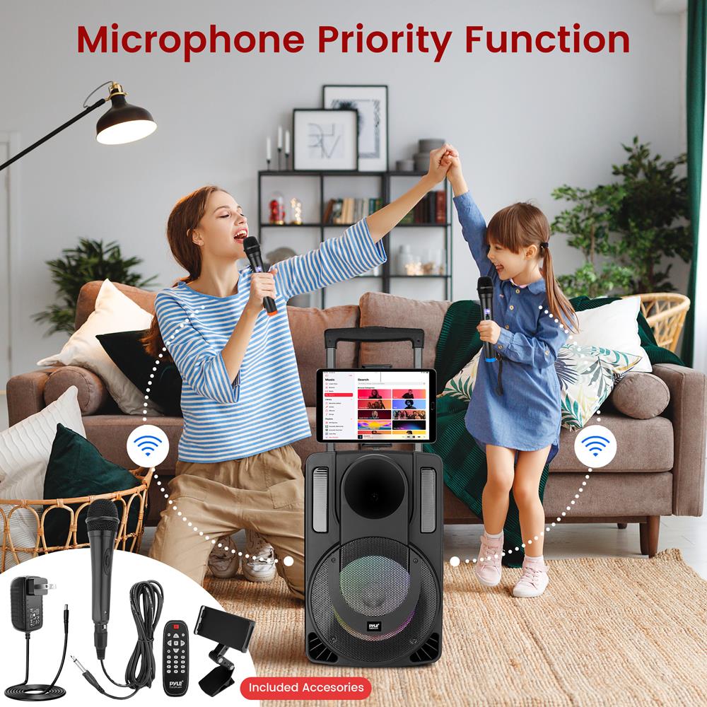 product image number 6 for Pyle 10” Portable Pa Speaker