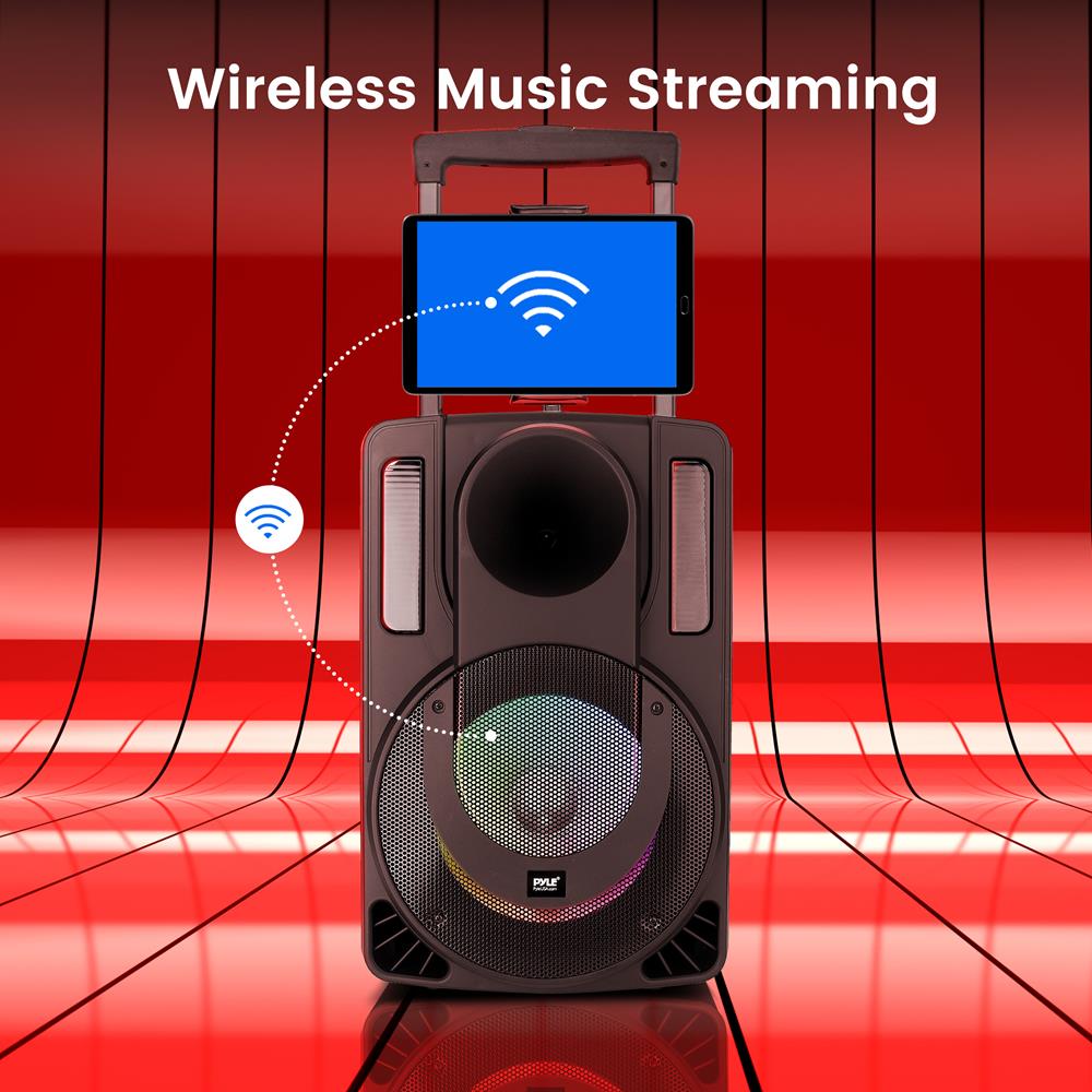 product image number 4 for Pyle 12” Portable Pa Speaker